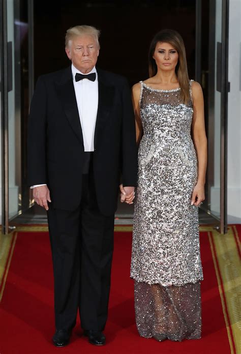 melania trump wears chanel|melania trump chanel dress.